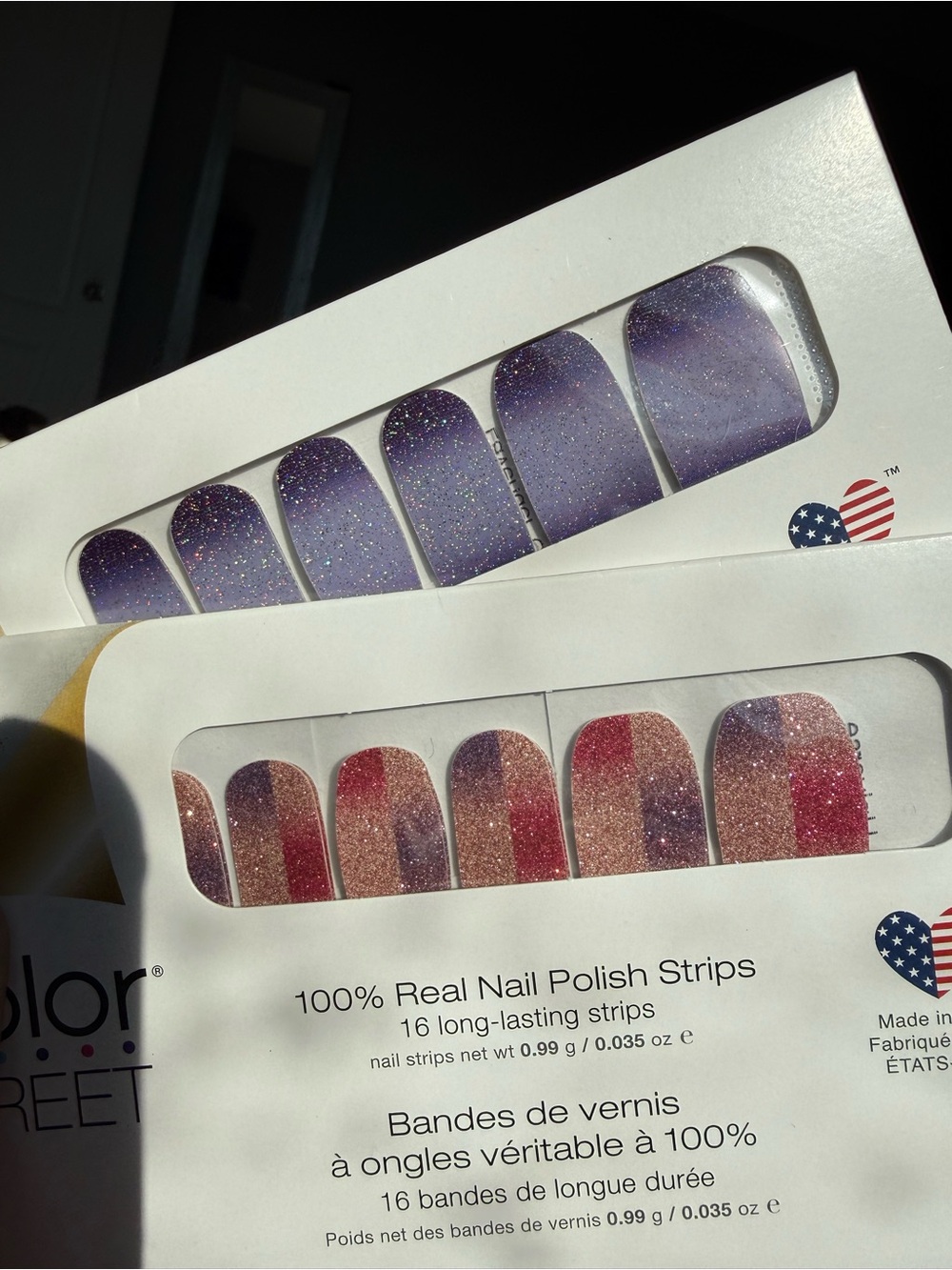 Color Street Lavender Cure & Parallel Universe